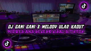 Download lagu DJ GANI GANI X MELODY ULAR KADUT SLOWED AND REVERB MENGKANE VIRAL TIKTOK mp3