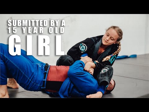 MARINE RAIDER GETS SUBMITTED BY A 15 YEAR OLD GIRL BJJ | Nick Koumalatsos