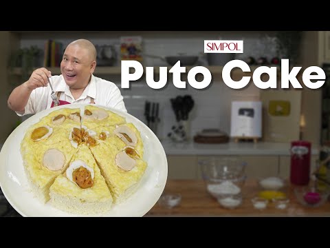 Quick and Easy Filipino Puto Cake! | Chef Tatung