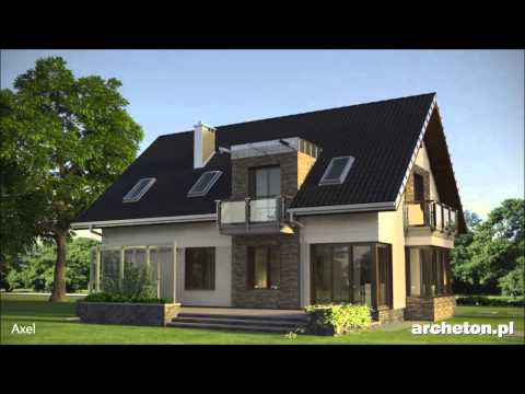Projekt domu Axel - archeton.pl
