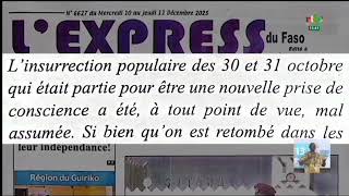 Revue de presse du 10 décembre 2025