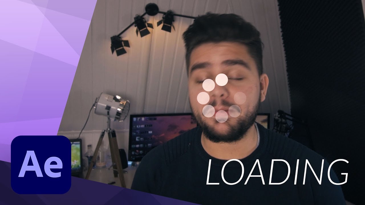 How to design the best LOADING SCREEN in After Effects for FILM