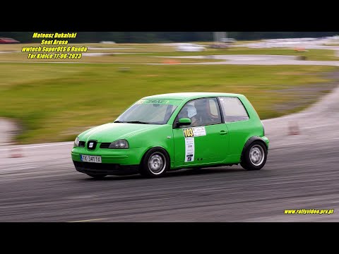 Mateusz Dukalski - Seat Arosa - wwtech SuperOES 6 Runda Tor Kielce 17-06-2023