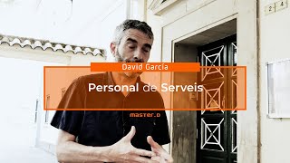 David García és conserge d'un col·legi públic David García és conserge d'un col·legi públic
