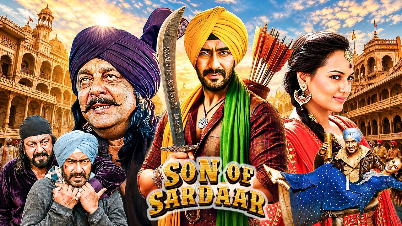 Son of Sardaar (2012) Full Movie | 4K Ultra HD | Ajay Devgn, Sanjay Dutt | Action Comedy Blockbuster