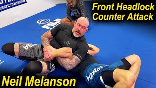 How to Execute an Effective Submission Counter Attack for the Front Head Lock – Neil Melanson