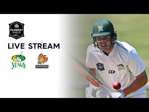 DAY 3 LIVE | Central Stags v Wellington Firebirds - Plunket Shield
