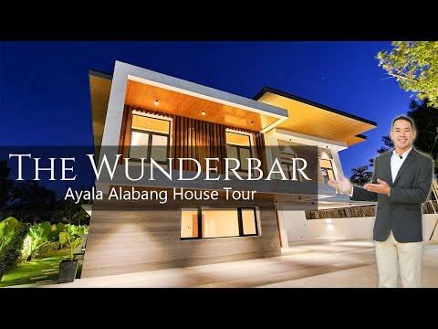 The WUNDERBAR • Inside a SUPERB Ayala Alabang Luxury Home Designed and Built by Excalibur Builders