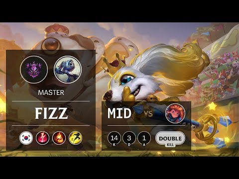 Fizz Mid vs Zoe - KR Master Patch 9.22