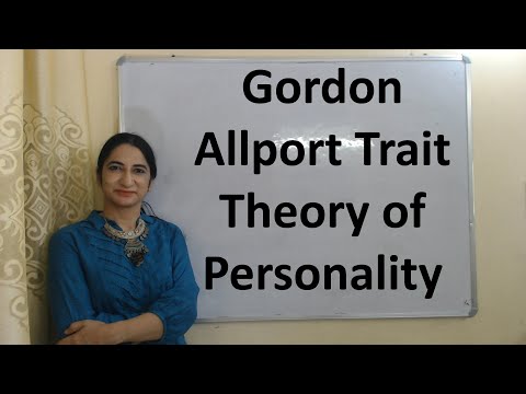 Gordon Allport Trait Theory of Personality