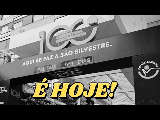 ABREM HOJE as INSCRIÇÕES para a SÃO SILVESTRE!
