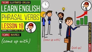 Illustrated Phrasal Verbs 19 - Topic: Business