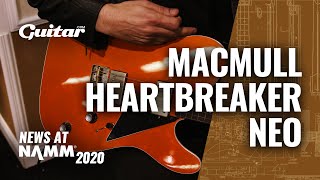 Video thumbnail for Demo: The MacMull Heartbreaker NEO is the alternative T-style you need to hear #NAMM2020 by Guitar