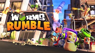 Состоялся анонс Worms Rumble с боями в реальном времени