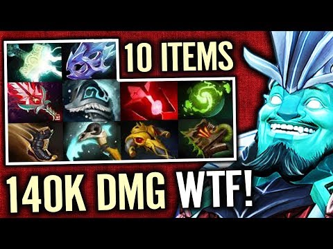 Storm Spirit - INSANE SHOCK DAMAGE - max 10 Slot Items - Dota 2 Gameplay by MOO