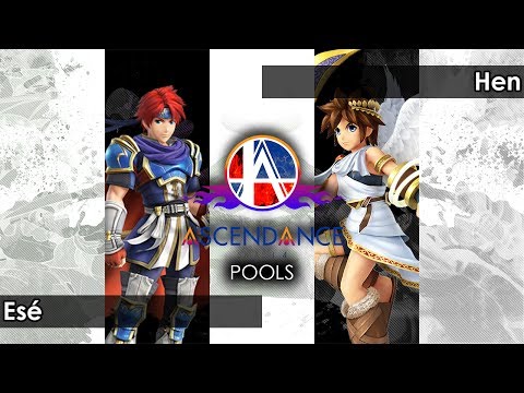 Smash 4: Esé (Roy) V Hen (Pit/Charizard) - Ascendance 32 Tournament SSB4