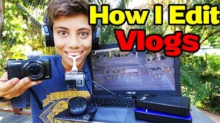 How I Edit & Organize My YouTube Vlogs!