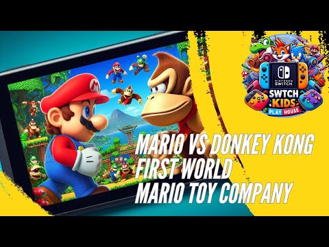 Ultimate Nintendo Switch Battle: Mario Toy Company Fearless Showdown mario vs donkey kong #gaming