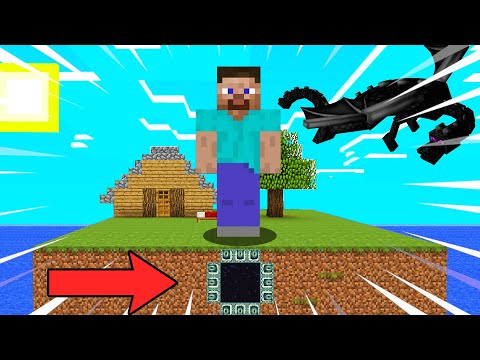 I WIN MINECRAFT WITHOUT LEAVING THE SPAWN