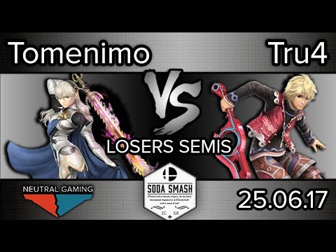 Soda Smash - tomenimo (Corrin) vs Tru4 (Shulk) - Losers Semis