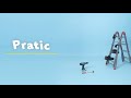 Драбина телескопічна Colombo Pratic 4+5 Steel (PRATIC4+5ACC)