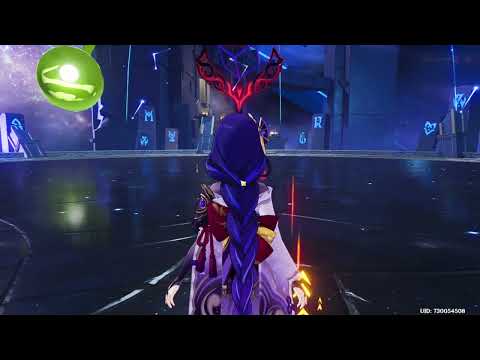 C0 TighnaRaiden Spread Aggravate and C0 NahiLan Hyperbloom - Genshin Impact Abyss 3.4 Floor 12 9