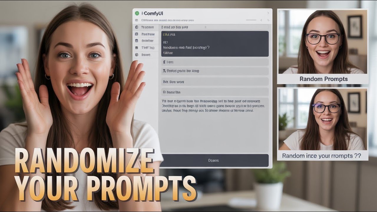 Comfyui Random Prompt Node