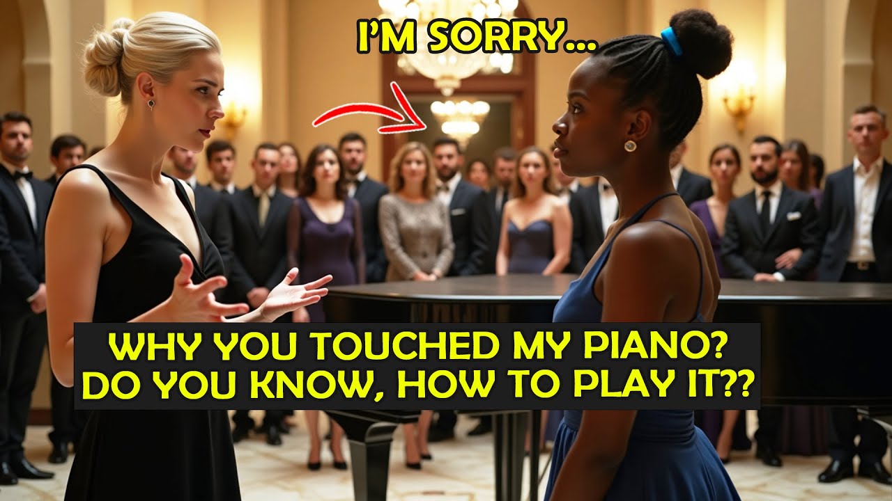 A Black Girl was Mocked for Touching a Rich Girl's Piano–Seconds Later, She Leaves Everyone SHOCKED!