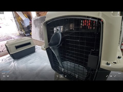 How to get your Pet crate Airplane Ready.
