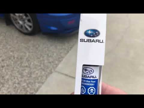 Subaru STi Touch Up Paint Tutorial / How to