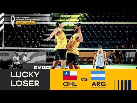 Grimalt M/Grimalt E🇨🇱 vs. Capogrosso N/Capogrosso T🇦🇷 Lucky Loser Highlights Rome #BeachWorldChamps