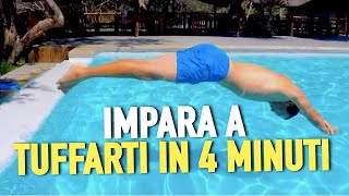 IMPARA a TUFFARTI in piscina come un esperto