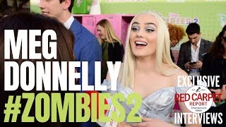 Meg Donnelly interviewed at Zombies 2 special screening at Disney Studios #DisneyChannel video