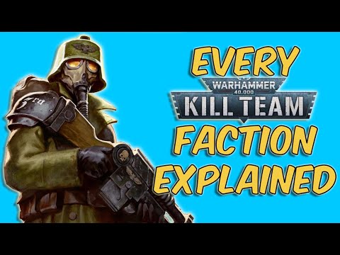 Every Warhammer KILL TEAM Faction Explained