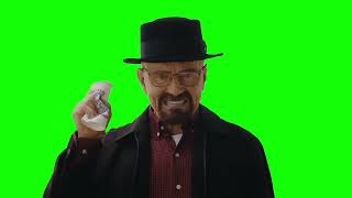 Walter White "keep litter out of my territory" green screen