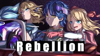 【粵詞翻唱】Rebellion / hololive English -Advent- covered by 鯨魚クジラ、阿悠、井上エンタ