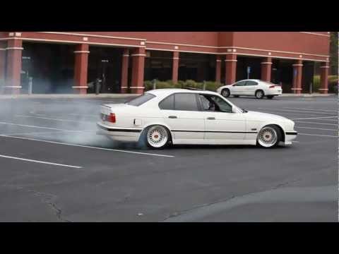 S52 swapped E34 525i Having some fun