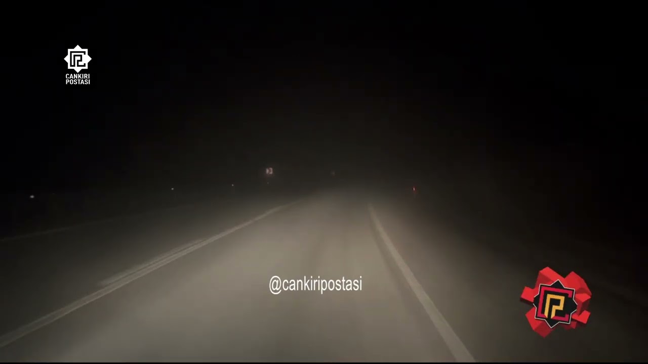 Çankırı’da İncegeliş Geçidi’nde sis etkili oldu