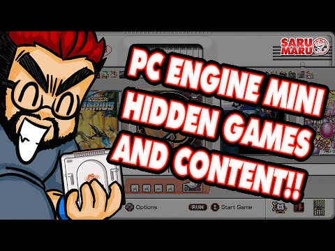 PC Engine mini HIDDEN GAMES & CONTENT!   #pcenginemini #turbografxmini #konami #PCエンジンミニ #eastereggs