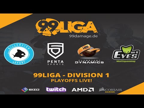 KILLERFISH vs. PENTA Sports | Finale, 99Damage Liga Saison #1 | de_cobblestone Map 1