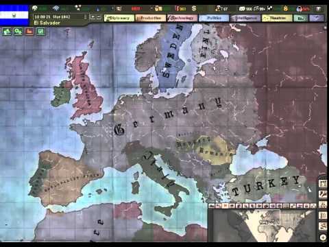 Hearts of Iron 3 timelapse # 1