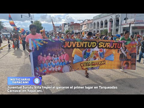 #Bolivia Juventud Surutú Villa Imperial (Tarqueada) ganadores del Carnaval en Yapacaní.