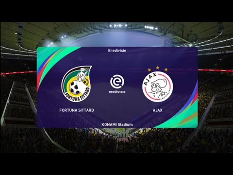 Fortuna Sittard  vs Ajax | PES 21 Eredivisie Live Gameplay