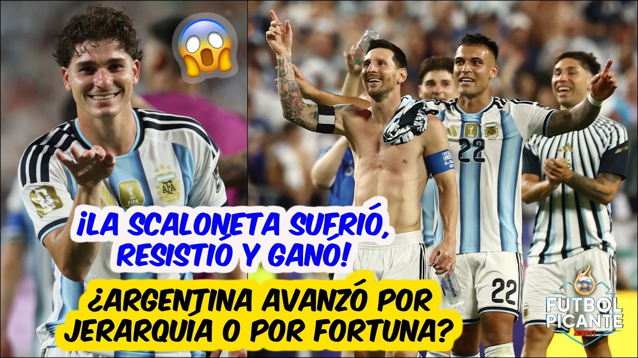ARGENTINA SIGUE VIVA y SUEÑA CON OTRA FINAL. Jugará semis ante INGLATERRA | Futbol Picante