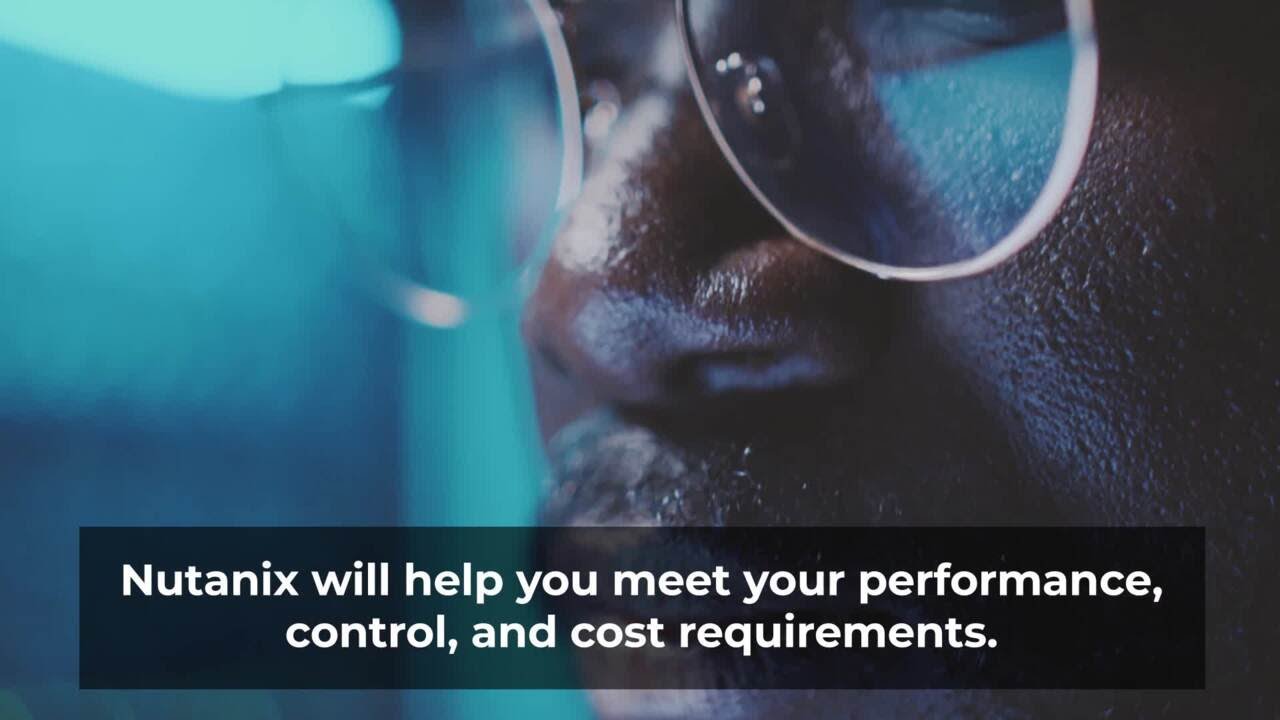 Scale your infrastructure quickly with Nutanix