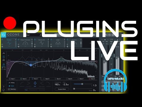 Plugins LIVE - iZotope Ozone 8 (Full Demo)
