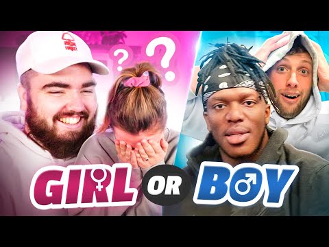 BABY GENDER REVEAL WITH SIDEMEN