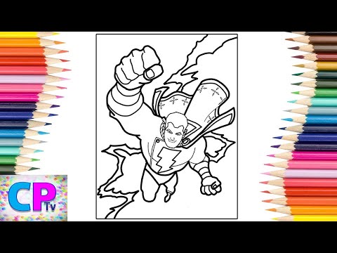 Shazam Coloring Pages/Shazam is Full of Energy/Elektronomia & RUD - Memory [NCS Release]