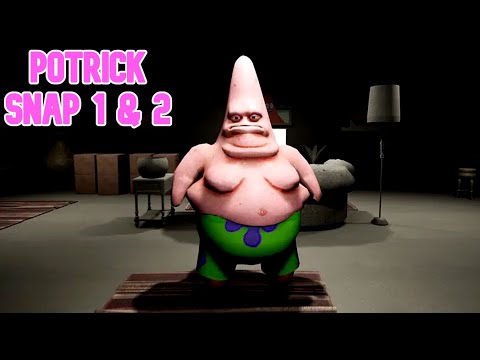 Potrick Snap 1 & 2 - New SpongeBob Scary Story 2023 - Full Horror Story Playthrough - HD