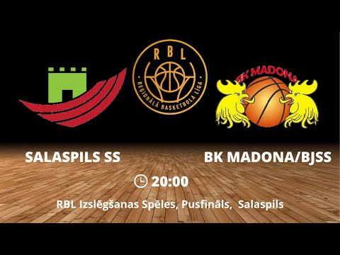 RBL Salaspils SS - BK Madona/BJSS  TIEŠRAIDE [15.03.23.]